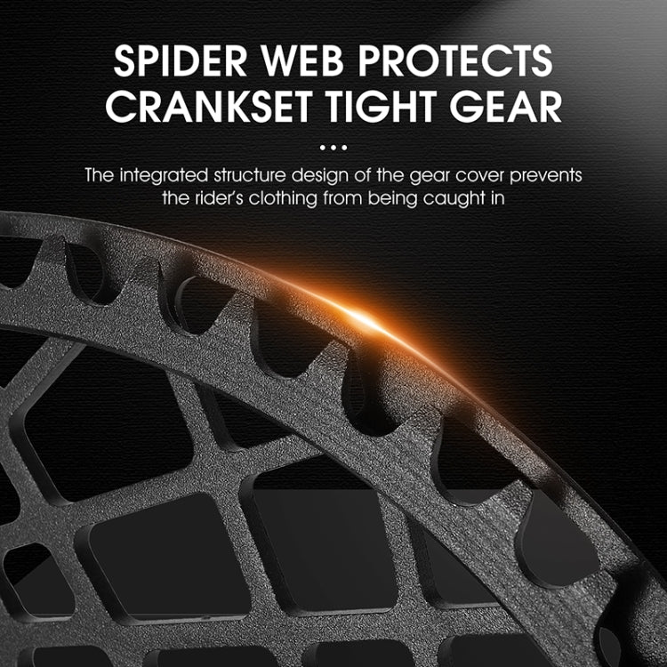 WEST BIKING Folding Bicycle Aluminum Alloy Waterproof Crankset, Colour: 58T (Red) by WEST BIKING