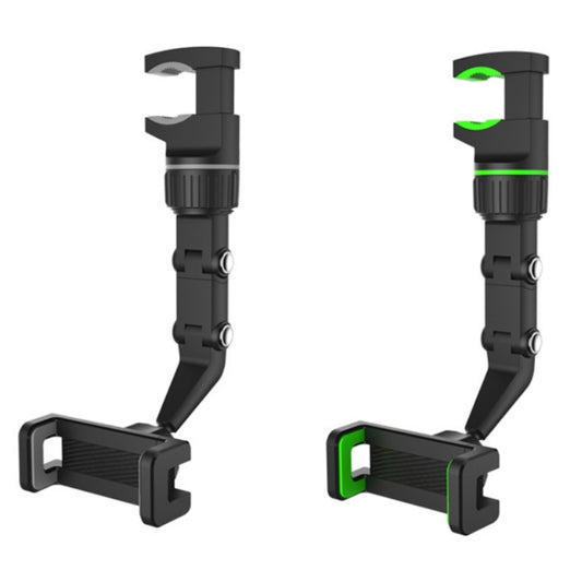 Multifunctional Vehicle-mounted Video Shooting Rearview Mirror Bracket(Green) by buy2fix