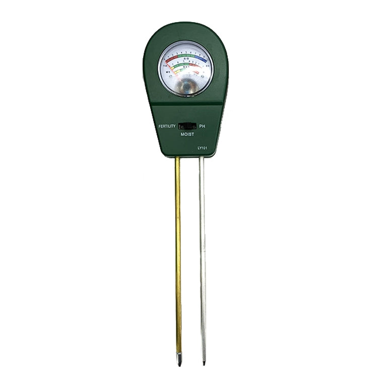LY101 Flower And Grass Soil Detector PH Cantoneal Alkalin Testor(Green) - PH & Moisture Meter by buy2fix | Online Shopping UK | buy2fix
