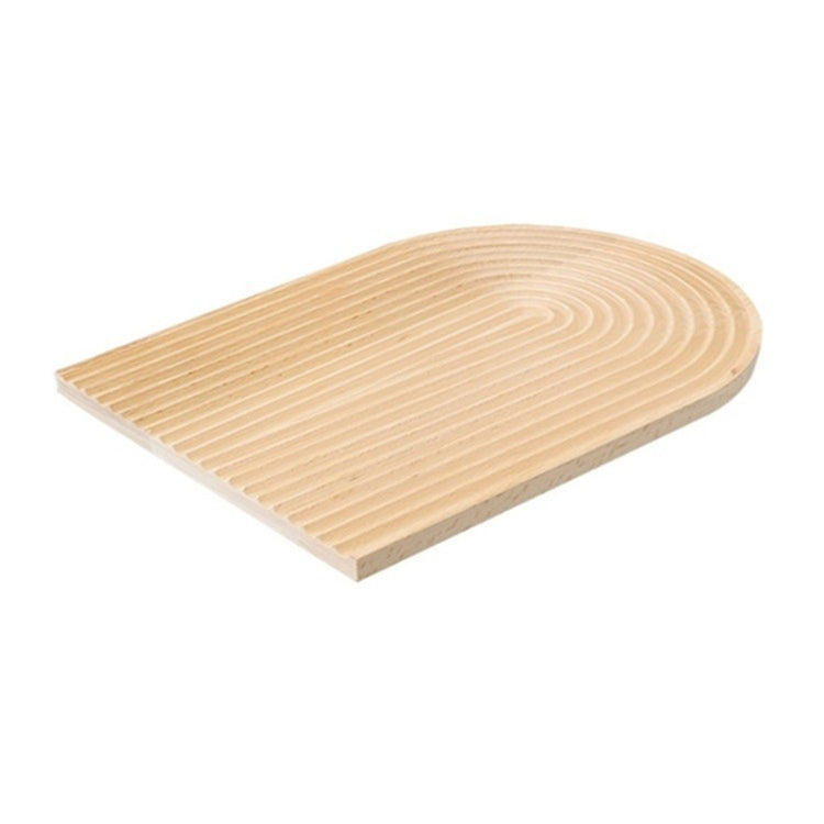 Large Elliptical Wooden Tray Photography Shooting Props - Wooden Props by buy2fix | Online Shopping UK | buy2fix