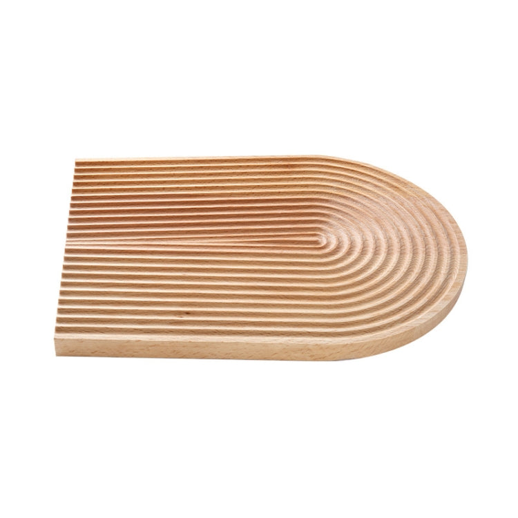 Small Elliptical Wooden Tray Photography Shooting Props - Wooden Props by buy2fix | Online Shopping UK | buy2fix
