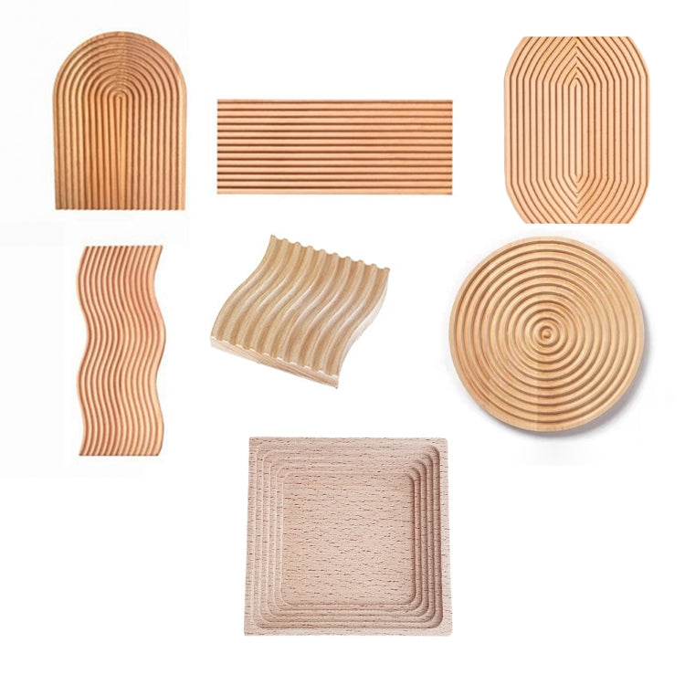 Small Elliptical Wooden Tray Photography Shooting Props - Wooden Props by buy2fix | Online Shopping UK | buy2fix