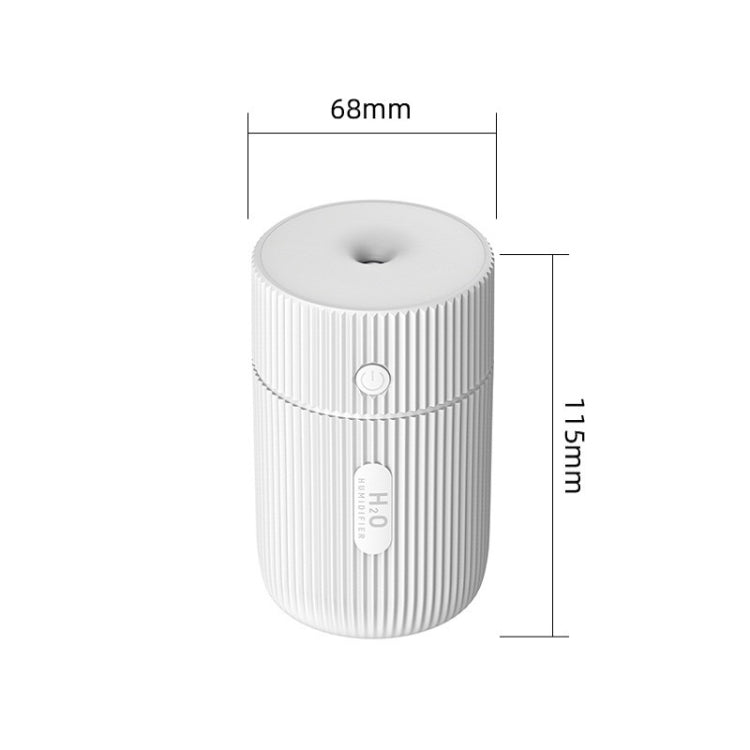 Colorful Cup Humidifier USB Mini Car Air Purifier(White) - Air Purifiers & Accessories by buy2fix | Online Shopping UK | buy2fix