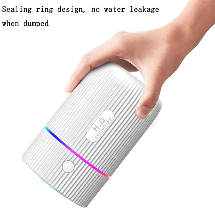 Colorful Cup Humidifier USB Mini Car Air Purifier(White) - Air Purifiers & Accessories by buy2fix | Online Shopping UK | buy2fix