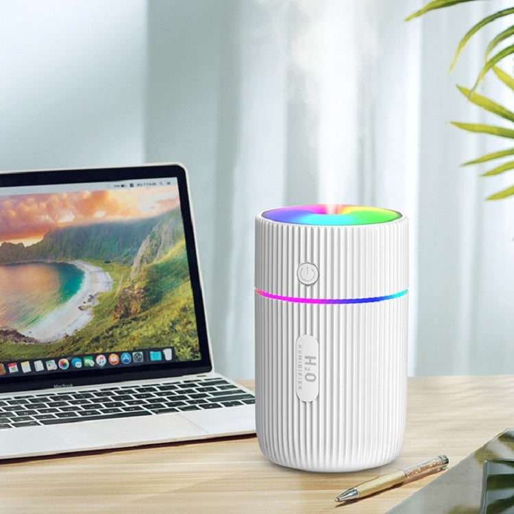 Colorful Cup Humidifier USB Mini Car Air Purifier(White) - Air Purifiers & Accessories by buy2fix | Online Shopping UK | buy2fix