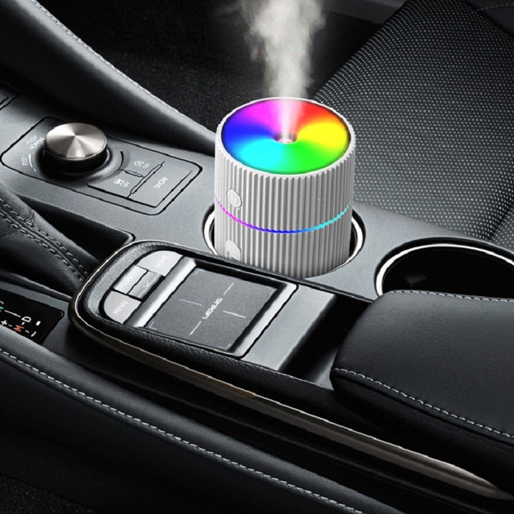Colorful Cup Humidifier USB Mini Car Air Purifier(White) - Air Purifiers & Accessories by buy2fix | Online Shopping UK | buy2fix