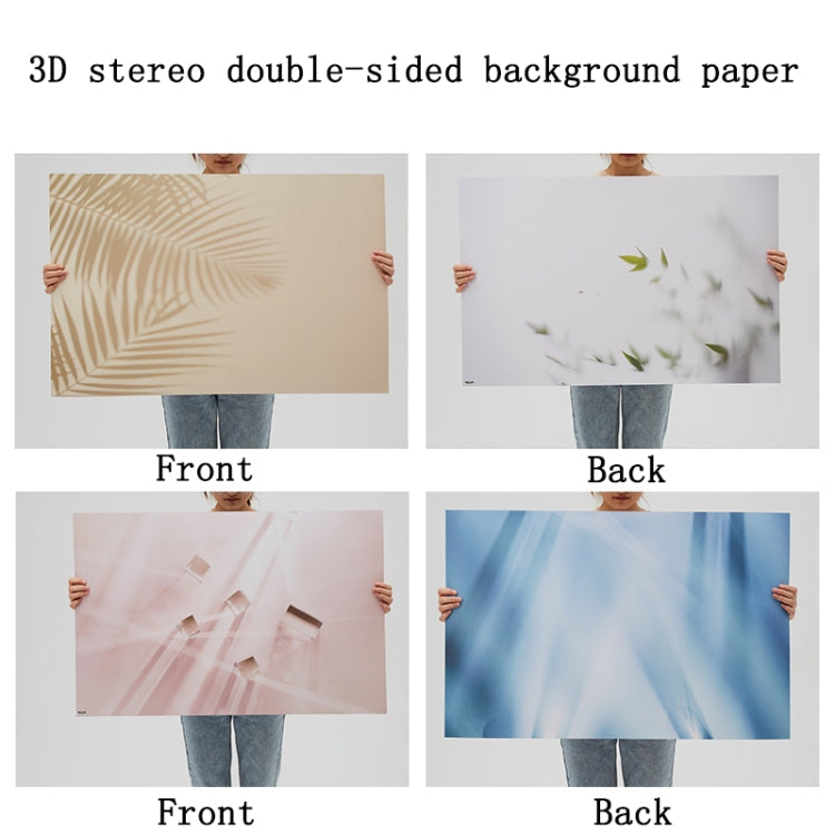 3D Stereo Double-Sided Photography Background Paper(Christmas Gray) - Other by buy2fix | Online Shopping UK | buy2fix