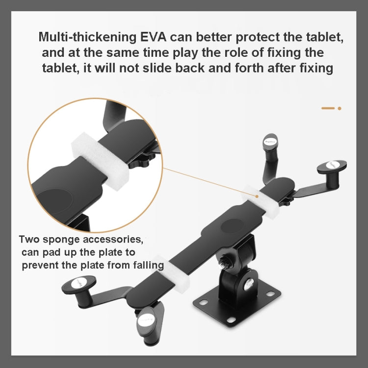 GMS-02 Anti-Theft Wall Mount Tablet PC Bracket - Shower & Wall Mounts by buy2fix | Online Shopping UK | buy2fix
