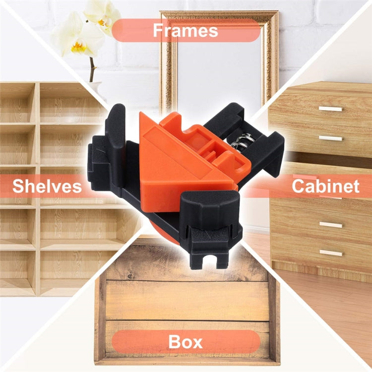 4 PCS/Set 90 Degree Woodworking Right Angle Clip(OPP Bag) - Clamps by buy2fix | Online Shopping UK | buy2fix
