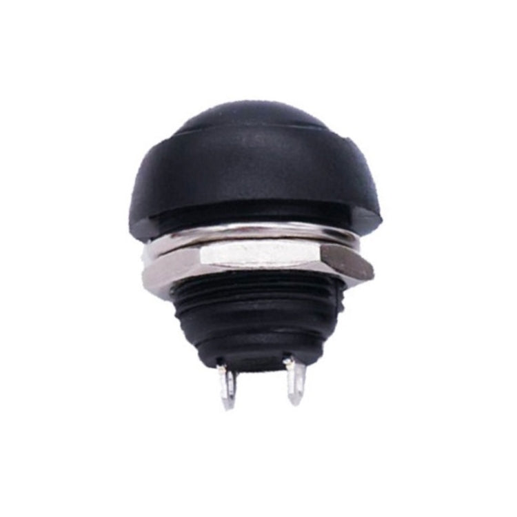 10 PCS Small Waterproof Self-Reset Button Switch(Black) - Switch by buy2fix | Online Shopping UK | buy2fix