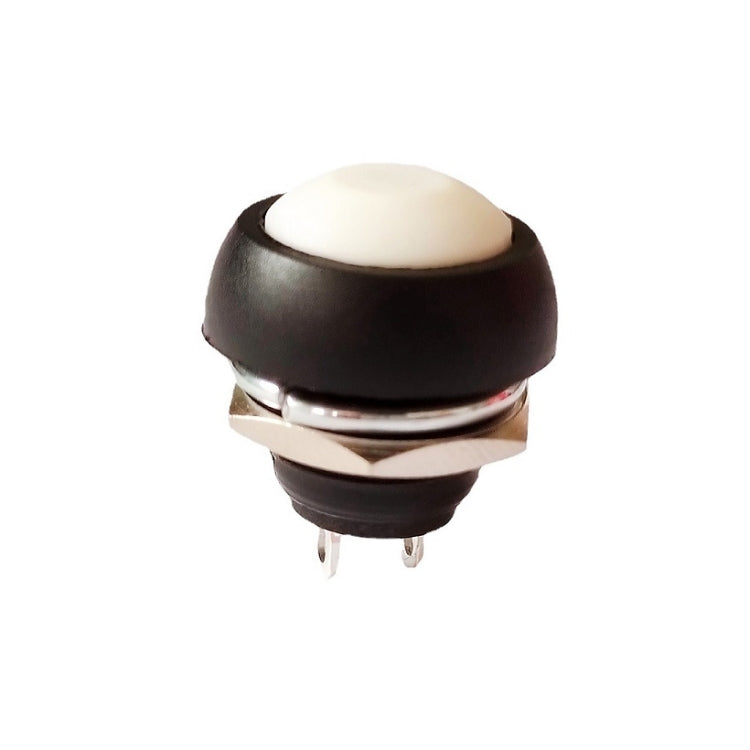 10 PCS Small Waterproof Self-Reset Button Switch(White) - Switch by buy2fix | Online Shopping UK | buy2fix