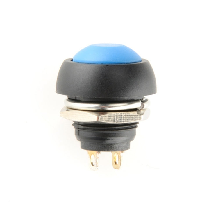 10 PCS Small Waterproof Self-Reset Button Switch(Blue) - Switch by buy2fix | Online Shopping UK | buy2fix