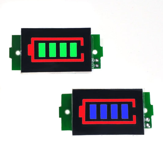 Lithium Battery Fuel Gauge Display Module(Blue) - Battery & Resistance Tester by buy2fix | Online Shopping UK | buy2fix