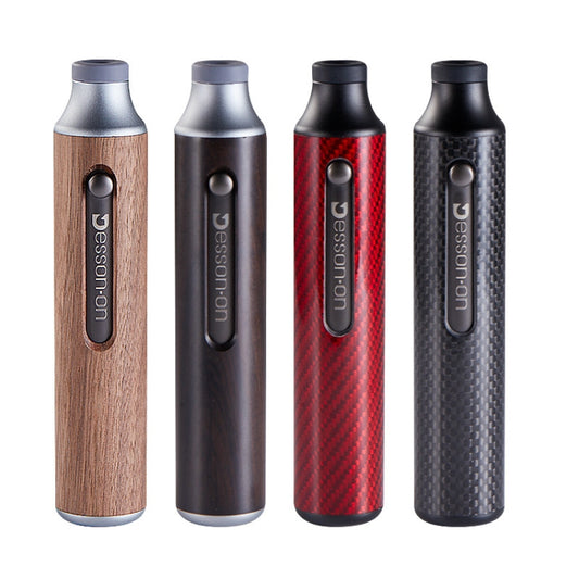 KURKE Anti-Smoke Ash Falling Cigarette Cover Car Ashtray, Colour: Walnut by buy2fix