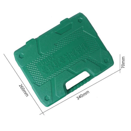 Inside And Outside Hexagon Wrench Auto Repair Wind Cannon Sleeve, Specification: 20 In 1 Extension Sleeve by buy2fix