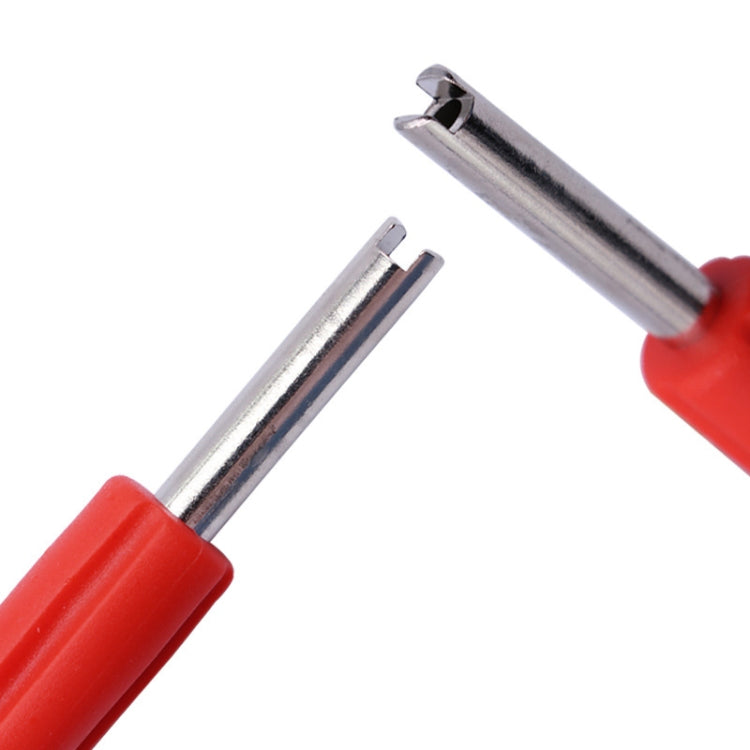 20 PCS Valve Core Wrench Key Car Air Conditioning Wheel Tire Air Mouth Dual-Use Switch Tool(Double Head) - Hand Tool Sets by buy2fix | Online Shopping UK | buy2fix