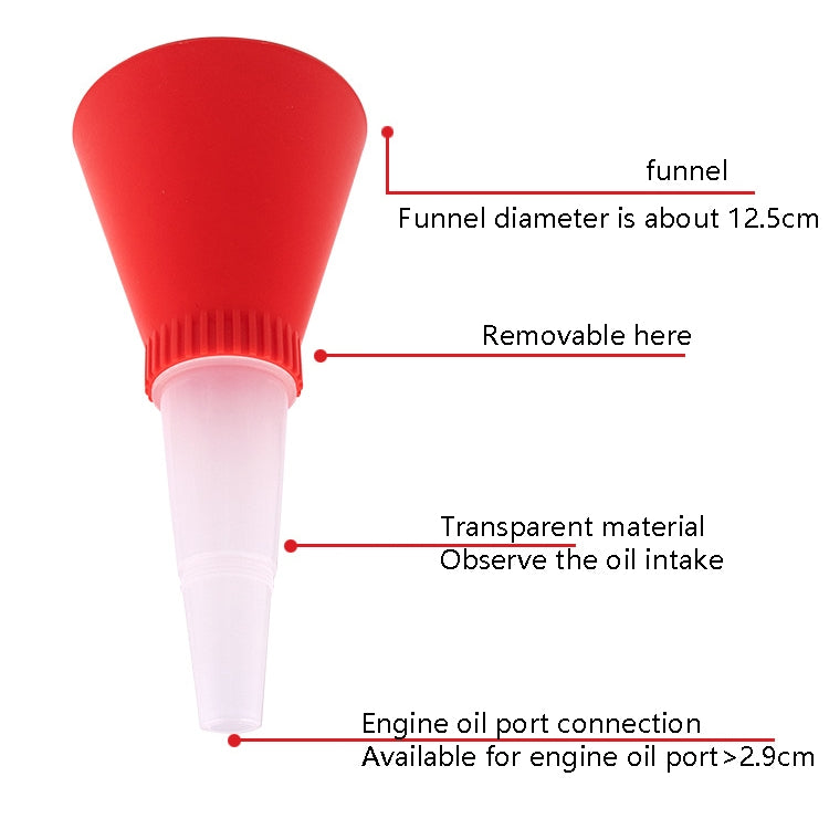 Car Plus Oil Funnel Tool Oil Filling Machine, Specification: A Version - Engine Repair Tools by buy2fix | Online Shopping UK | buy2fix