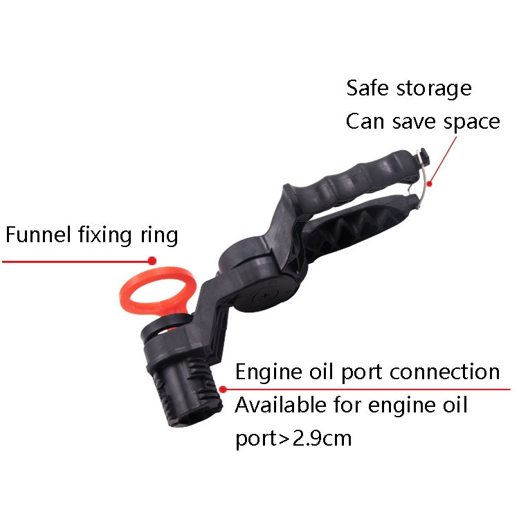 Car Plus Oil Funnel Tool Oil Filling Machine, Specification: A Version - Engine Repair Tools by buy2fix | Online Shopping UK | buy2fix