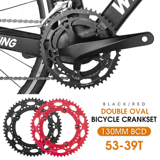 WEST BIKING YP0719274 53-39T Road Bike Crank Racing Double Disc(Black) by WEST BIKING