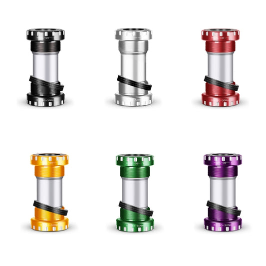 WEST BIKING Mountain Road Bike Screw-In Bearing Bottom Axle(Red) by WEST BIKING