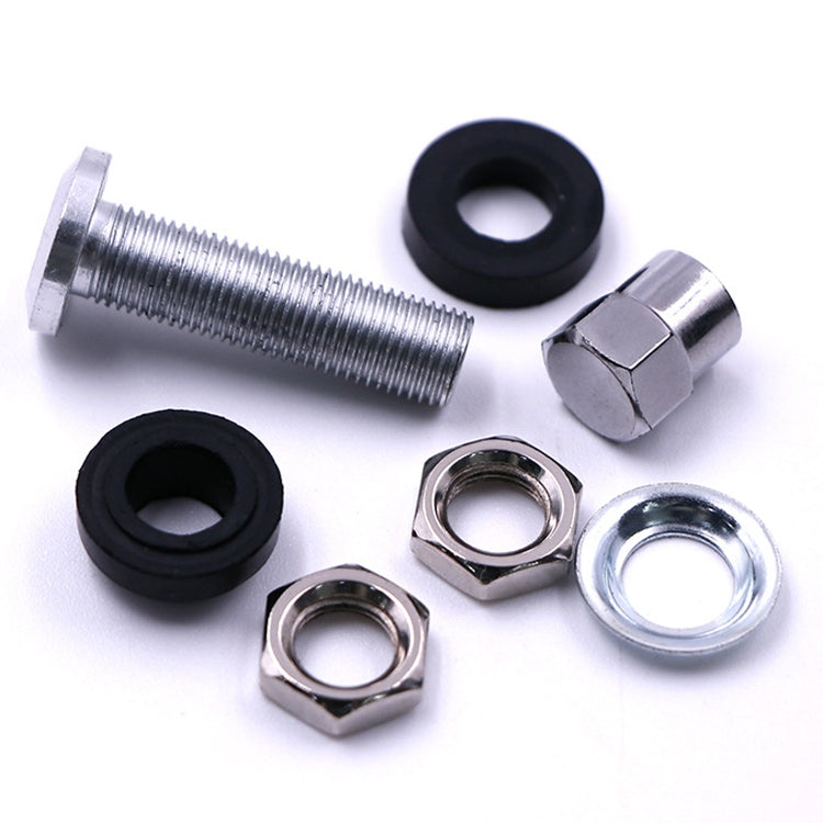 20 PCS Motorcycle Tubeless Tire Valve Stainless Steel Straight Mouth(TR161) - Replacement Parts by buy2fix | Online Shopping UK | buy2fix