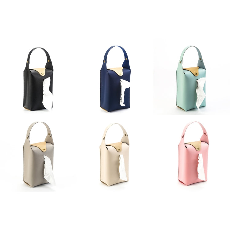 004 Suspended Car Hand Paper Towel Bag(Royal Blue) - Tissue Boxes by buy2fix | Online Shopping UK | buy2fix