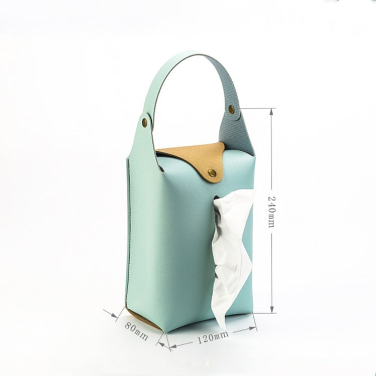 004 Suspended Car Hand Paper Towel Bag(Black) - Tissue Boxes by buy2fix | Online Shopping UK | buy2fix