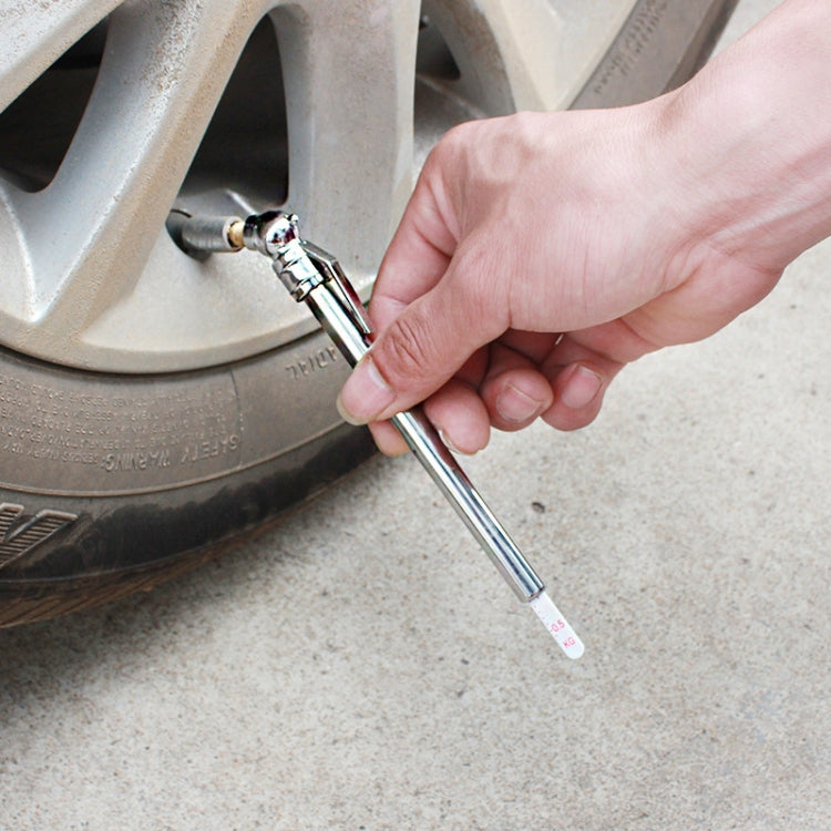 Car Tire Pen Car Portable Tire Pressure Gauge(Silver 1092) - Tire Pressure Gauges by buy2fix | Online Shopping UK | buy2fix