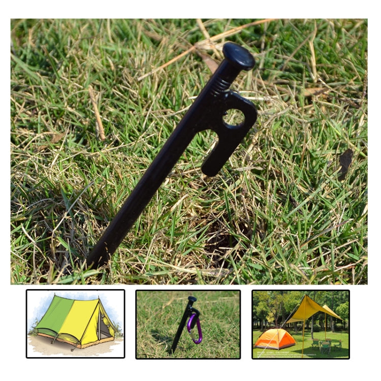 8 PCS 40cm Outdoor Camping Windproof Fixed Canopy Ground Nails by buy2fix
