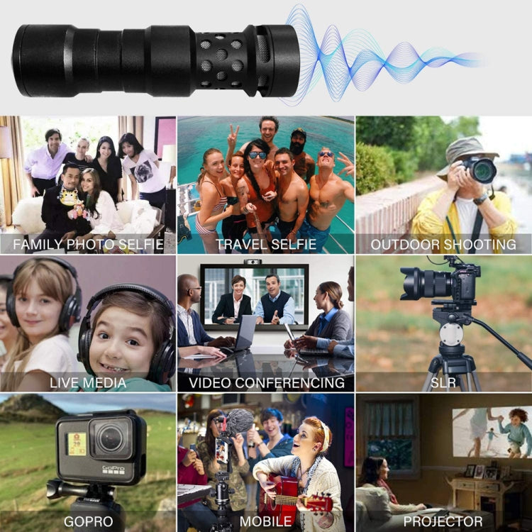 GAM-MG1 Mobile Phone Interview Recording Microphone, Style: GAM-MG1 C - Microphone by buy2fix | Online Shopping UK | buy2fix