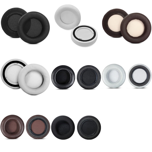 2 PCS 001 Headset Earmuffs with Snap-fit for Corsair Virtuoso RGB, Spec: Black Mesh by buy2fix