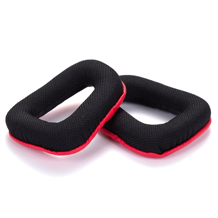 2 PCS Headset Sponge Earmuffs for Logitech G35 / G930 / G430 / F450(Black) - Earmuff & Pad by buy2fix | Online Shopping UK | buy2fix