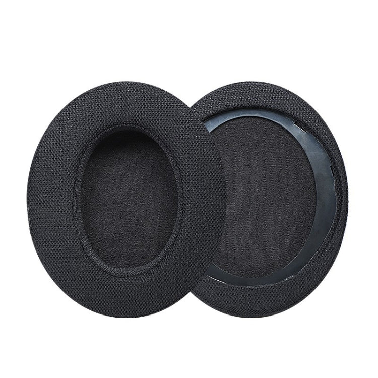 2 PCS Headset Sponge Earmuffs for Philips SHP9500(Black Mesh) - Earmuff & Pad by buy2fix | Online Shopping UK | buy2fix