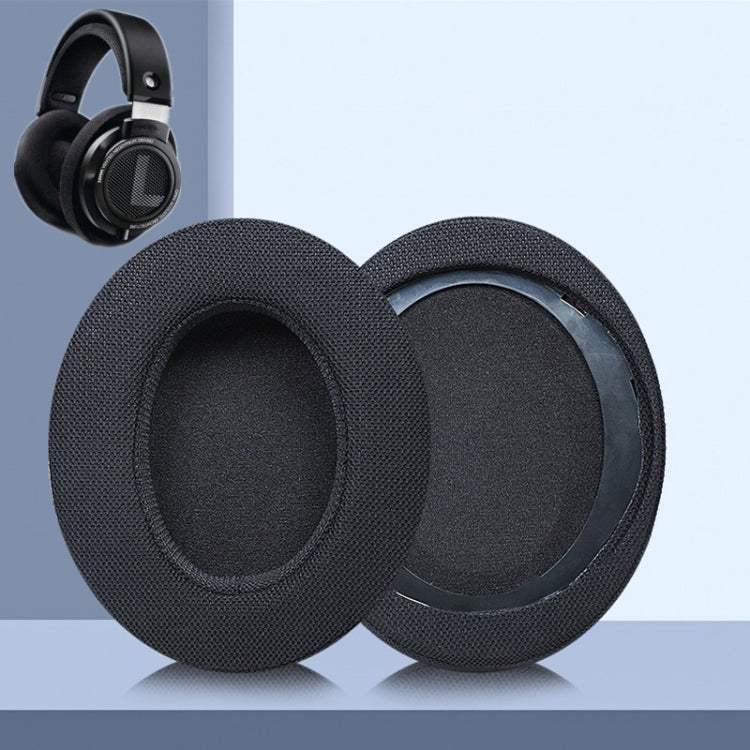 2 PCS Headset Sponge Earmuffs for Philips SHP9500(Black Mesh) - Earmuff & Pad by buy2fix | Online Shopping UK | buy2fix