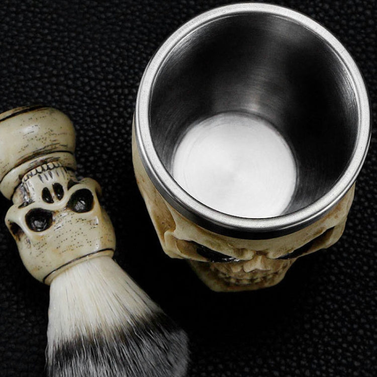 Skull Cleansing Shaving and Foaming Tools, Color Classification: Skull Head Bubbling Bowl, Random Color Delivery - Hair Trimmer by buy2fix | Online Shopping UK | buy2fix