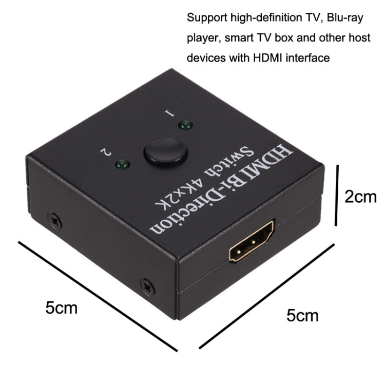 ZHQ010 HDMI Two-Way Smart 2 to 1 Out Switch by buy2fix