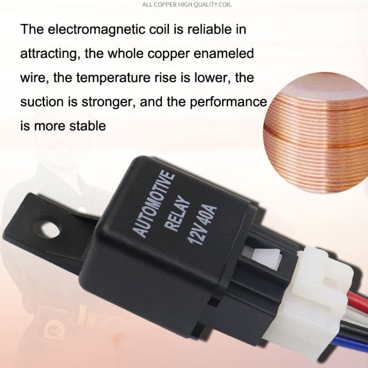 5 PCS 1031 Air Conditioner Fan Car Light Car Relay, Rated voltage: 24V - Relays by buy2fix | Online Shopping UK | buy2fix