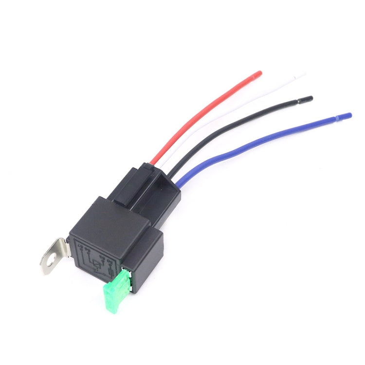 5 Sets JD2912 4 Pin Car Relay With Fuse, Rated voltage: 24V - Relays by buy2fix | Online Shopping UK | buy2fix