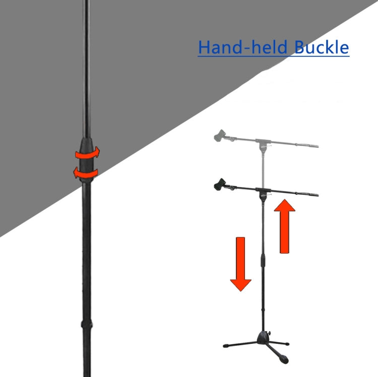 Single Rod Floor Formula Adjustable Microphone Bracket, Style: GAZ-201 - Stand by buy2fix | Online Shopping UK | buy2fix