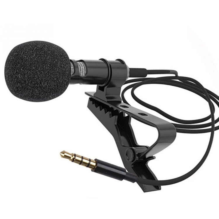 GAM-140 Mobile Phone Recording Collar Microphone(Black) - Microphone by buy2fix | Online Shopping UK | buy2fix