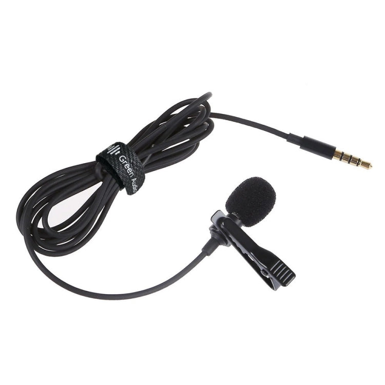 GAM-140 Mobile Phone Recording Collar Microphone(Black) - Microphone by buy2fix | Online Shopping UK | buy2fix