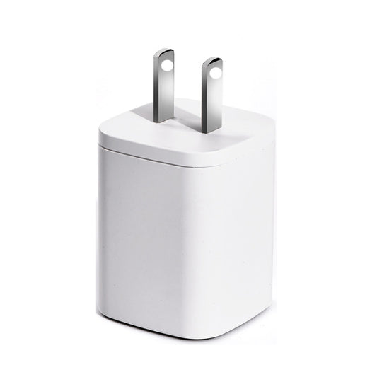 CYKE USB60 20W Mini PD Type-C Port Fast Charger With Type-C To 8 Pin Cable, US Plug(White Set) by CYKE