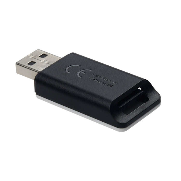 5 PCS FB FB-360 2 in 1 USB Computer Card Reader(Black) - by FB | Online Shopping UK | buy2fix