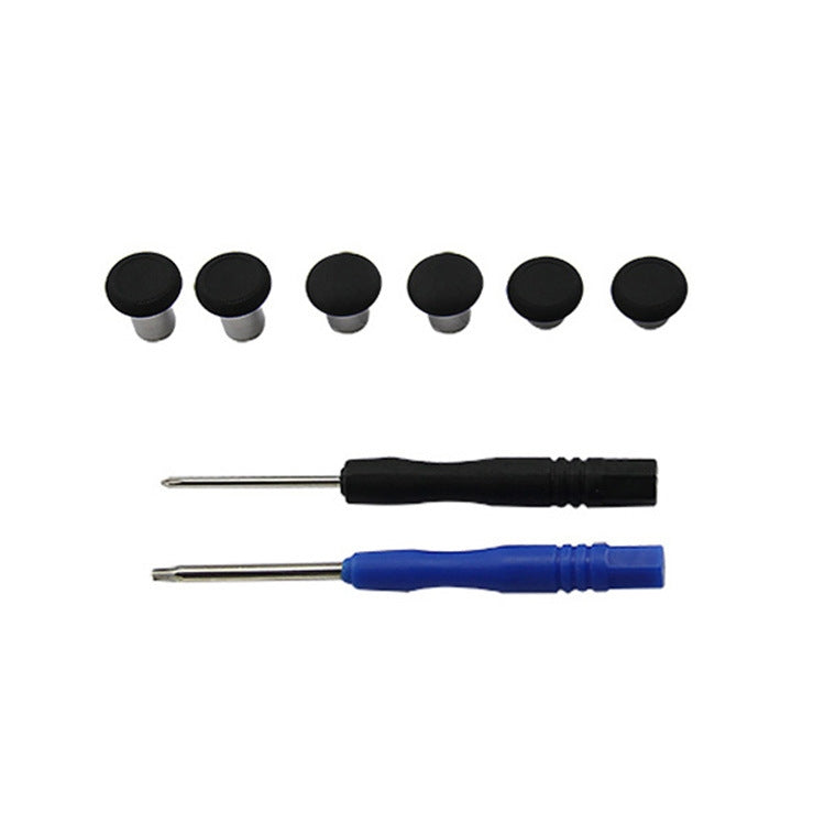 6 PCS Button Accessories For PS4 / Switch / Xbox One(Black) - Switch Spare Parts by buy2fix | Online Shopping UK | buy2fix