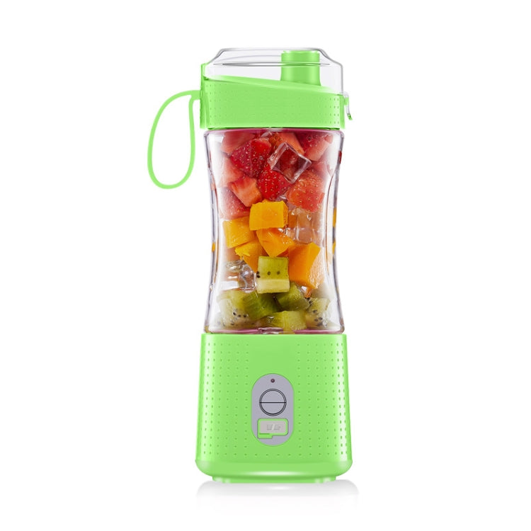 6-Blade Electric Fruit Juicer Juice Cup(Green) - Electric juicers by buy2fix | Online Shopping UK | buy2fix