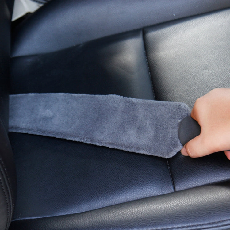 Car Air Outlet Cleaning Brush Interior Cleaning Tool, Style: Ruler Brush+Gray Red Brush - Car washing supplies by buy2fix | Online Shopping UK | buy2fix