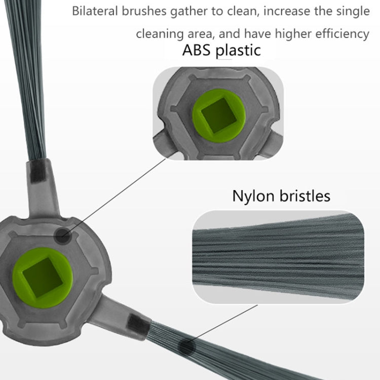 2 Pairs Side brush Accessories For Ecovacs Deebot U2/DGN22 - For ECOVACS Accessories by buy2fix | Online Shopping UK | buy2fix
