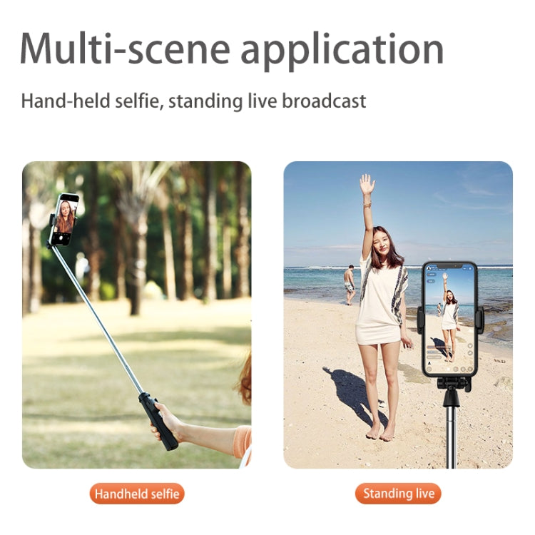 CYKE Folding Telescopic Mobile Phone Broadcast Stand Tripod, Specification: A31-1.6m (Without Light) by CYKE
