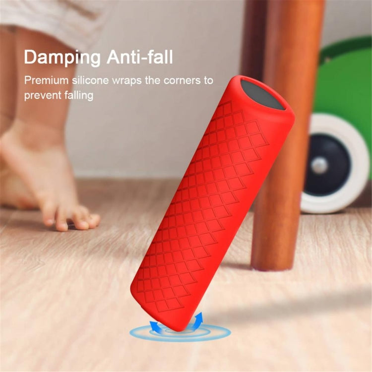 2 PCS Silicone Shell For Alexa Voice Remote 3rd Gen&TV Stick 3rd Gen(Red) - Remote Control Covers by buy2fix | Online Shopping UK | buy2fix