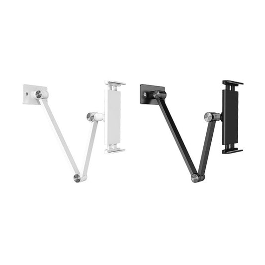 WS-2 Wall-Mounted Folding Telescopic Holder For Mobile Phone And Tablet(Black Gray) - Shower & Wall Mounts by buy2fix | Online Shopping UK | buy2fix